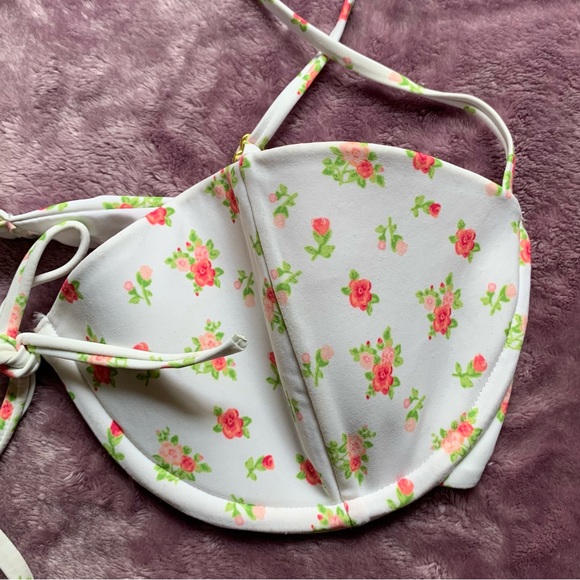 iloveloli floral bikin top XL - Picture 2 of 5